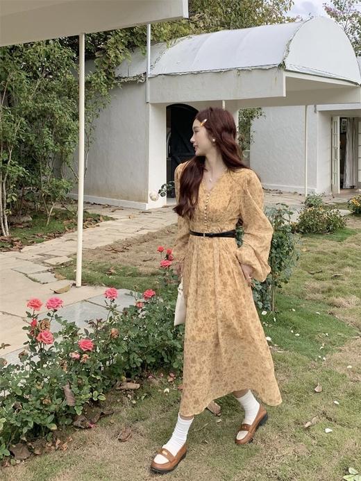 ImPresionismo法式温柔碎花茶歇裙 商品图4