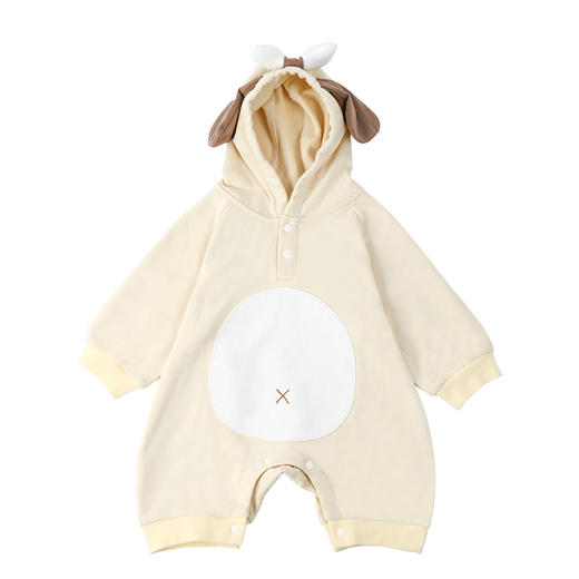 【动物造型连体衣】新款男女宝宝动物造型连体衣a类婴儿可爱爬服可爱包屁衣外出服 商品图4