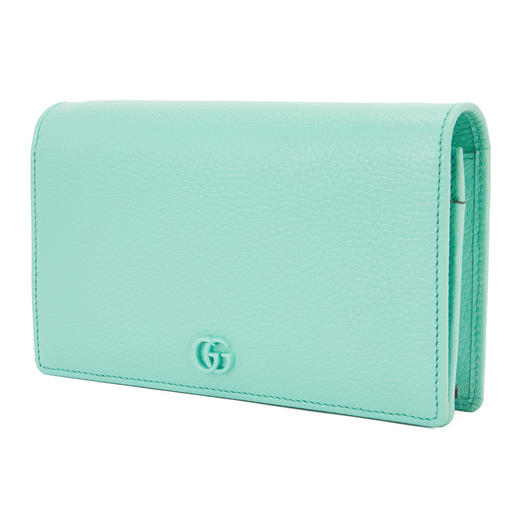 GUCCI 古驰 女士 GG Marmont系列牛皮单肩斜跨迷你链条包 49798517WFF 商品图1