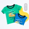 贝贝怡卡通飞机男童短袖T恤衫夏季儿童半袖男宝宝纯棉上衣夏装潮 商品缩略图3