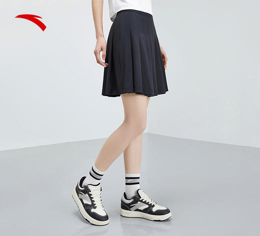 【L/XL断码】安踏×芝麻街联名款运动短裙女2023夏季新款学院风短裙162328202 商品图0