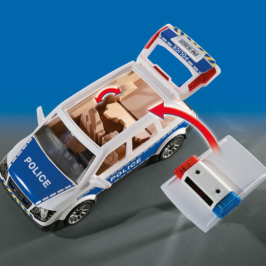 摩比积木6920带声光的警车 商品图4