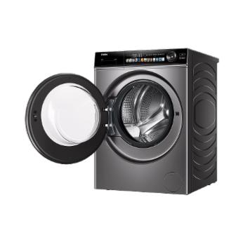 海尔	 洗烘一体 滚筒    XQG100-HBD14336LU1  10kg  玉墨银   变频 商品图3