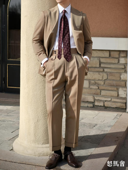 Smith Woollens Original Solaro 澳洲美丽诺羊毛全麻衬西装套装 商品图5