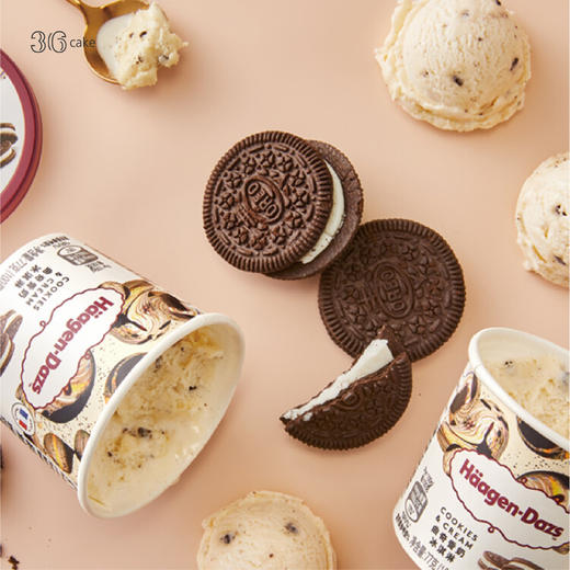 （此款东莞、佛山不配送）奥利奥曲奇香奶 冰淇淋蛋糕，可选1.5磅东莞不配送「此东莞不配送」 商品图2