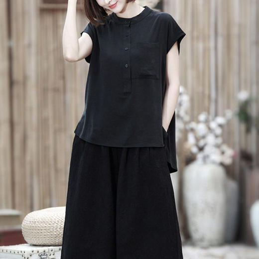 裁缝学苑AG146衬衫纸样女衬衣版型2021年夏阔腿裤女裤打版裁剪图 商品图3