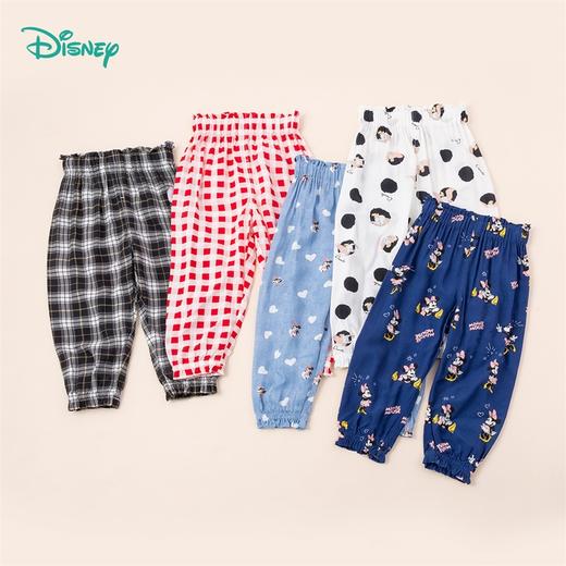 【商场同款】迪士尼女童休闲防蚊裤轻薄柔软长裤221DK0274 商品图0