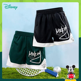 【商场同款】迪士尼童装男童运动休闲五分裤夏季新品米奇卡通中大童宝宝短裤