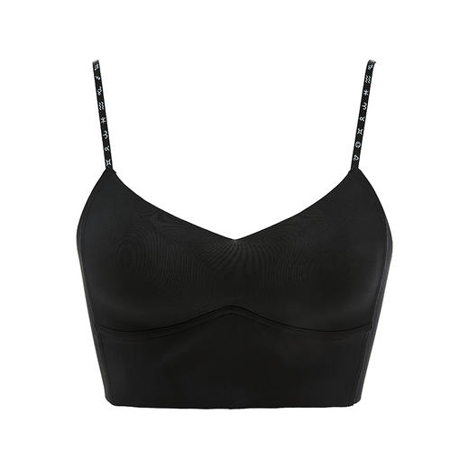 都市丽人Vbra内衣无尺码薄背心式泳布文胸无排扣无钢圈LB364K 商品图3