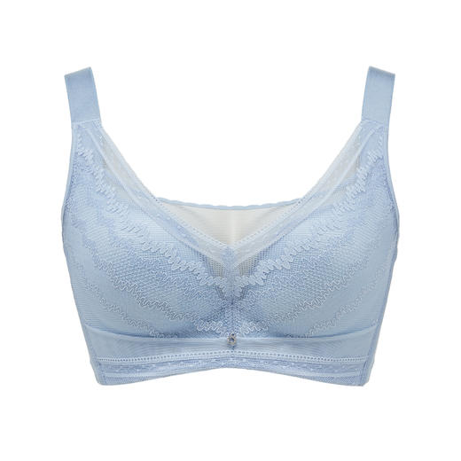 都市丽人舒软挺塑调整型内衣CD薄3/4杯蕾丝塑身文胸四排树脂胶圈LJ32C9 商品图5