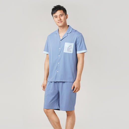 都市丽人都市锋尚冰爽棉薄短袖家居服睡衣FH31F3 商品图0