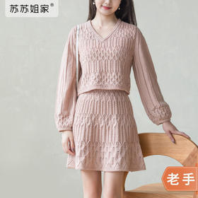 苏苏姐 叶染套装手工DIY编织羊毛衣服毛线团自制材料包