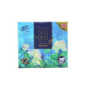 清风花萃臻品有香5层6张12包手帕纸B64CHC(6922266471582)