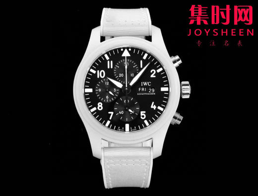 万国TPS飞行员计时系列 “太浩湖”特别版 新款陶瓷男士腕表 商品图0