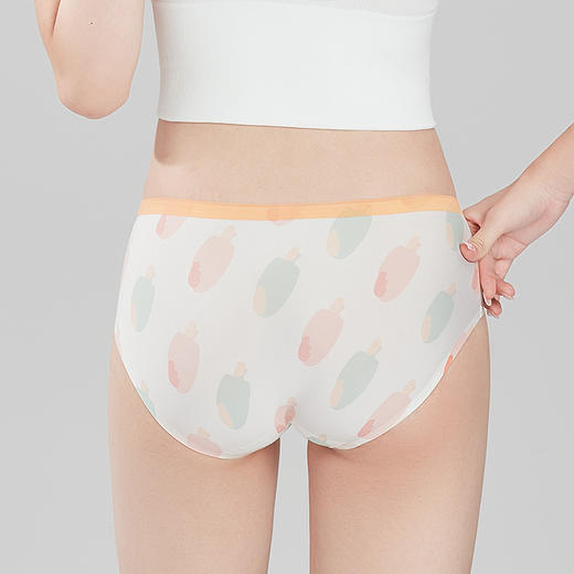 都市丽人健康系列锦泳三角裤女士内裤低腰三角裤LK33B4 商品图2