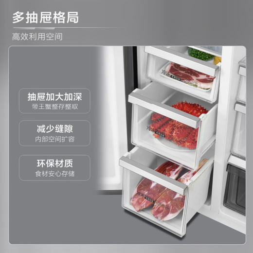 海尔（Haier）冰箱 BCD-602WGHSSR5SGU1 商品图8