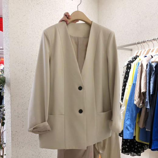 裁缝学苑AG145 韩版小西装纸样女装外套西服女服装样板打版裁剪图 商品图0