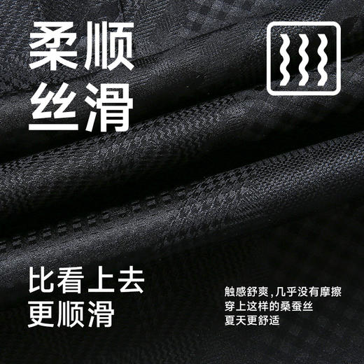 【顺丰】桑蚕丝【新款DWP】大依优型大码高品质短袖Polo衫翻领加肥加大男士大号弹力透气舒适 商品图1