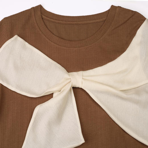 都市丽人针织提花薄短袖家居服睡衣LH36B2 商品图8