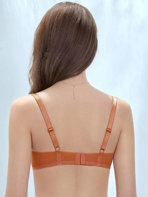 【风巢杯】安莉芳法式蕾丝超薄单层围文胸女大胸显小内衣EB00589 商品图1