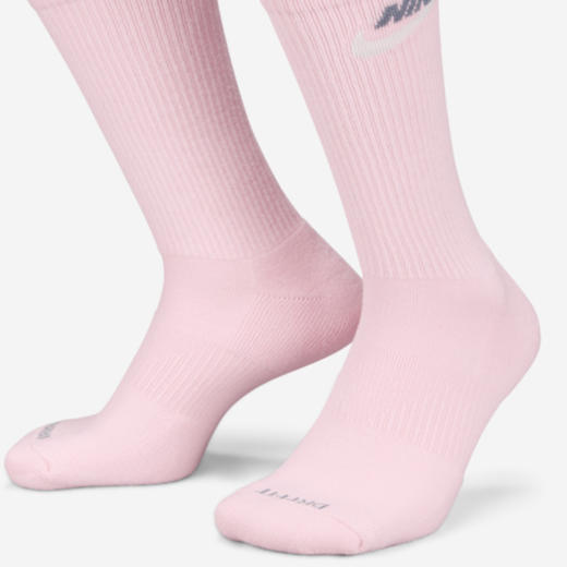 Nike Everyday Plus 舒适中筒运动袜（3 双） DX7665 商品图2