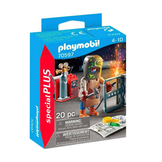 摩比积木70597焊接工 商品图2