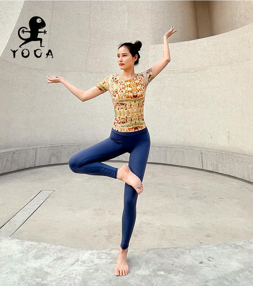 壁虎瑜伽【翼马】大U美背短袖（无胸垫）【4月8日发货】 商品图6