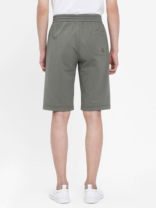 callisto绿色微泡纹理针织短裤  SRCPW173C 商品图2