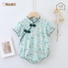 【旗袍包屁衣】婴儿连体衣夏装2023新生儿短袖爬爬服宝宝三角包屁哈衣旗袍国风潮 商品缩略图8