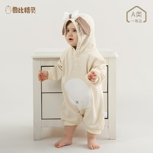 【动物造型连体衣】新款男女宝宝动物造型连体衣a类婴儿可爱爬服可爱包屁衣外出服 商品图1