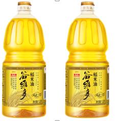 金龙鱼双一万稻米油1.8L*2瓶/份 商品图0