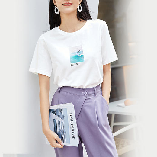 裁缝学苑AG161 t恤纸样女装服装夏天做衣服上衣打版裁剪样板图纸 商品图0