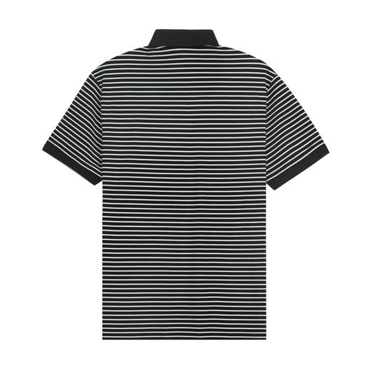 【断码清仓】HX 夏季翻领短袖T恤经典撞色条纹Y102320022101POLO杉 商品图5