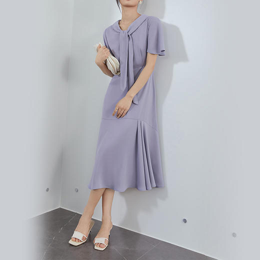 裁缝学苑AG151 法式雪纺连衣裙纸样夏女装复古鱼尾裙打版裁剪样板 商品图4