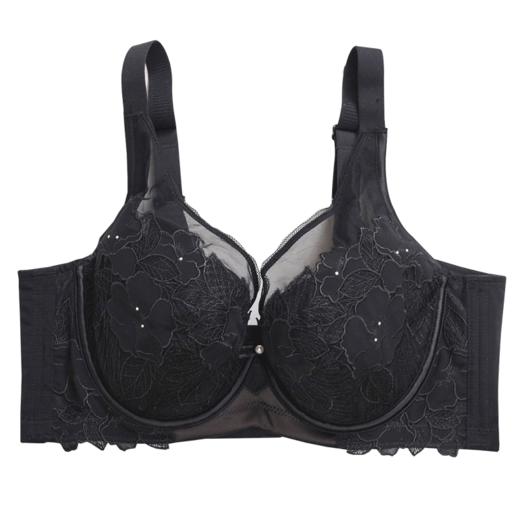 中胸聚拢  改善外扩  稳定胸型 改善胸部散开 花颂刺绣调整型文胸 商品图6