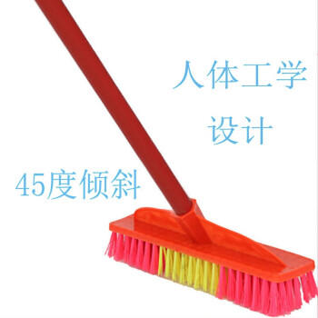喜润家地刷油污塑料厨房浴室卫生间清洁水泥地墙面瓷砖洗地刷环卫地板刷 商品图5