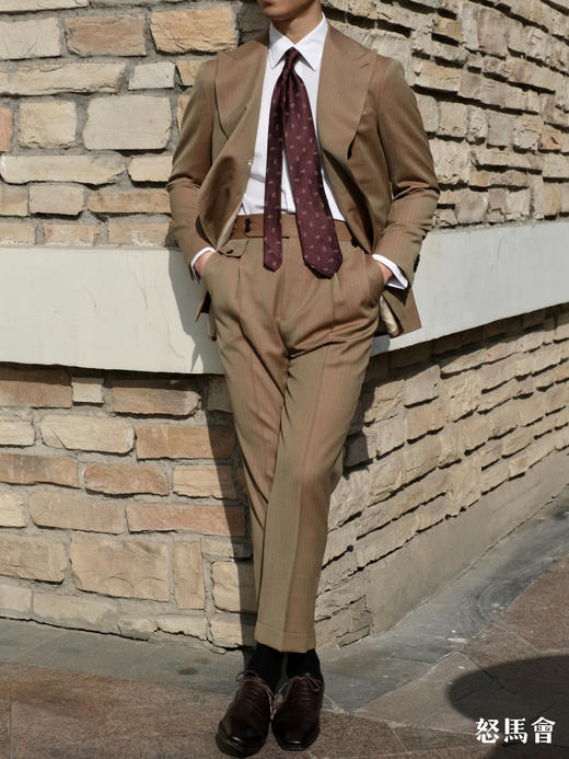 Smith Woollens Original Solaro 澳洲美丽诺羊毛全麻衬西装套装 商品图2