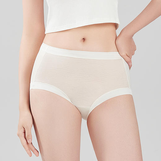 都市丽人健康系列锦泳平角裤女士内裤中腰平角裤LK35B2 商品图1