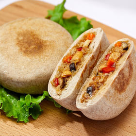 低脂黑麦鸡肉饼4袋320g