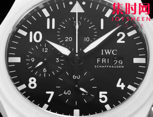 万国TPS飞行员计时系列 “太浩湖”特别版 新款陶瓷男士腕表 商品图4