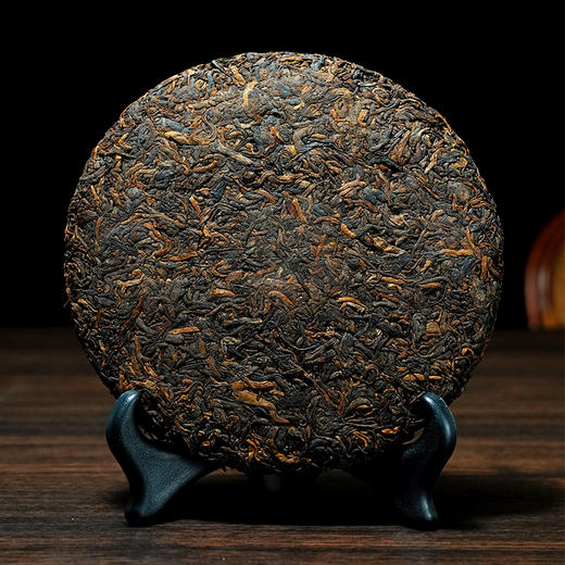 【老班章熟茶】你喝过用老班章古树来发酵的熟茶吗？重磅硬通货十一年陈老班章熟茶来袭357克/饼 商品图6