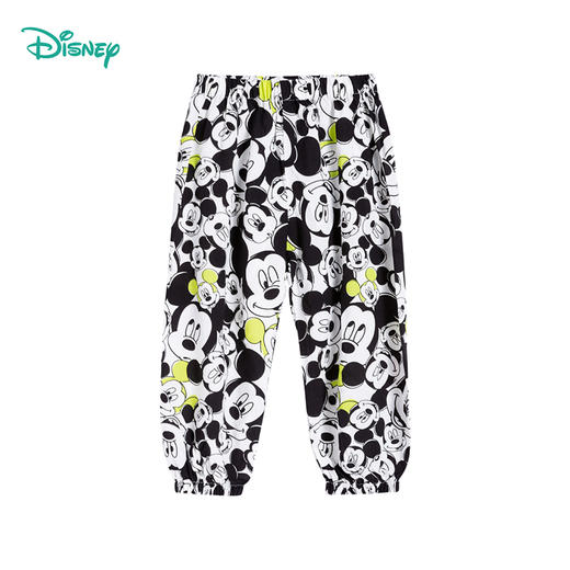 【商场同款】迪士尼童装男童防蚊裤夏季清爽轻薄草莓熊米奇格子时尚潮搭空调裤 商品图6