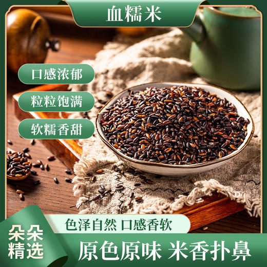 【姚朵朵】黑龙江血糯米1500g 商品图0