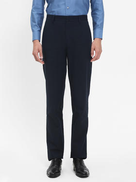 callisto蓝色弹力棉休闲裤  SRCPW192C