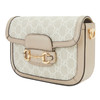 GUCCI 古驰  米色/白色经典马衔扣迷你单肩马鞍包斜挎包658574UULAG 商品缩略图1