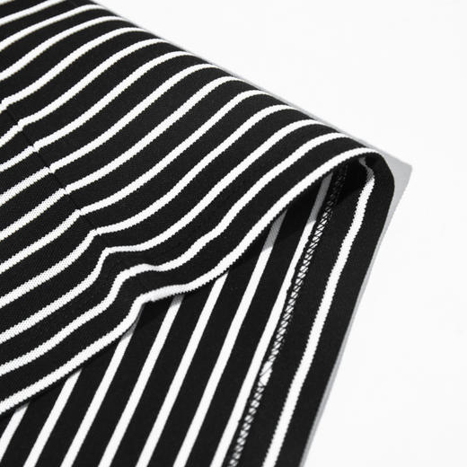 【断码清仓】HX 夏季翻领短袖T恤经典撞色条纹Y102320022101POLO杉 商品图11