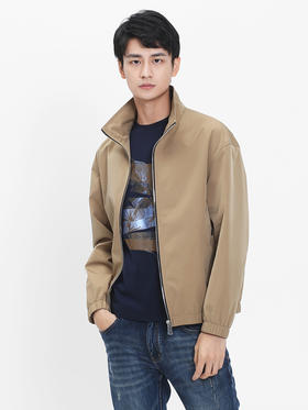 callisto卡其功能纤维立领夹克  SRFEJ065Y