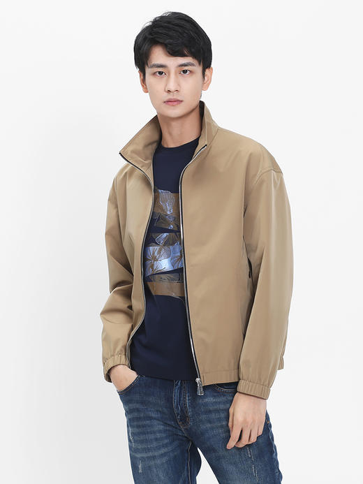 callisto卡其功能纤维立领夹克  SRFEJ065Y 商品图0