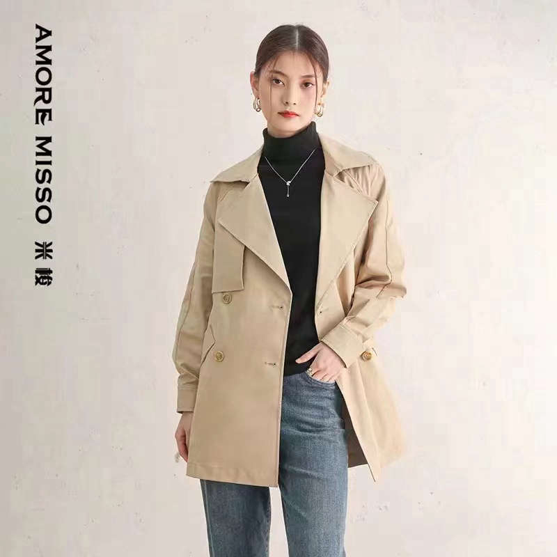 米梭AMORE MISSO女装时尚风衣 3111NG992