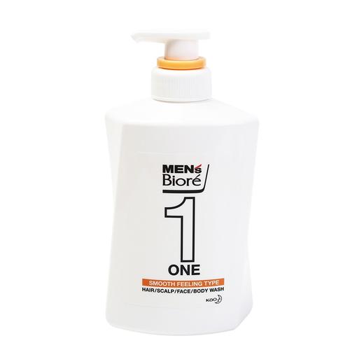 【保税仓】Biore碧柔男士洁面乳沐浴露三合一保湿花香味480ml/瓶 商品图0